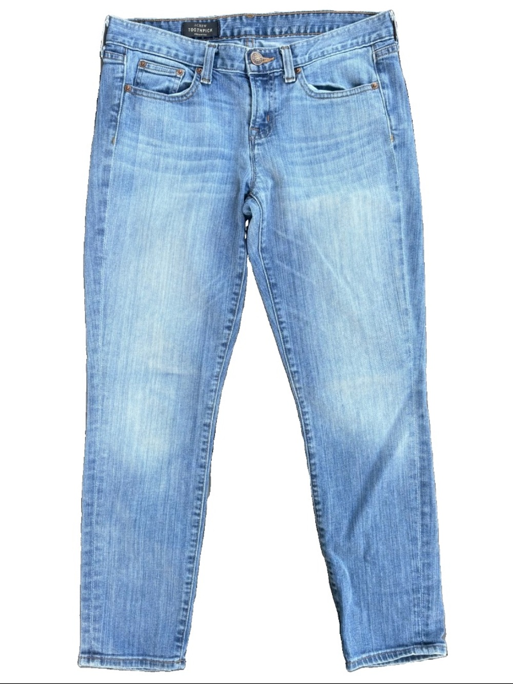 J. Crew Toothpick Ankle Skinny Jeans 29